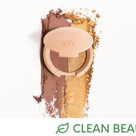 IBY Beauty Carry On Eyeshadow Duo in Glamping & First Class Travel Size 3g/0.1oz - Picture 1 of 6